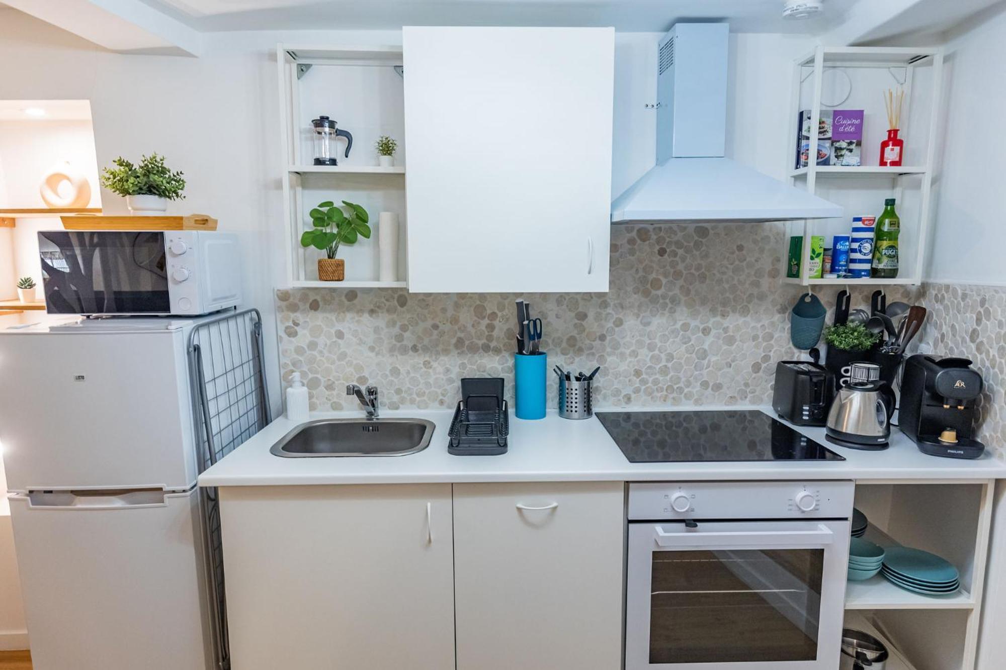 Studio Cozy Centre Avec Parking Grasse Exterior foto